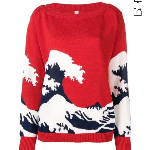 Antonio Marras Sweaters - ANTONIO MARRAS Boat Neck Jumper In Red (NWT)-M